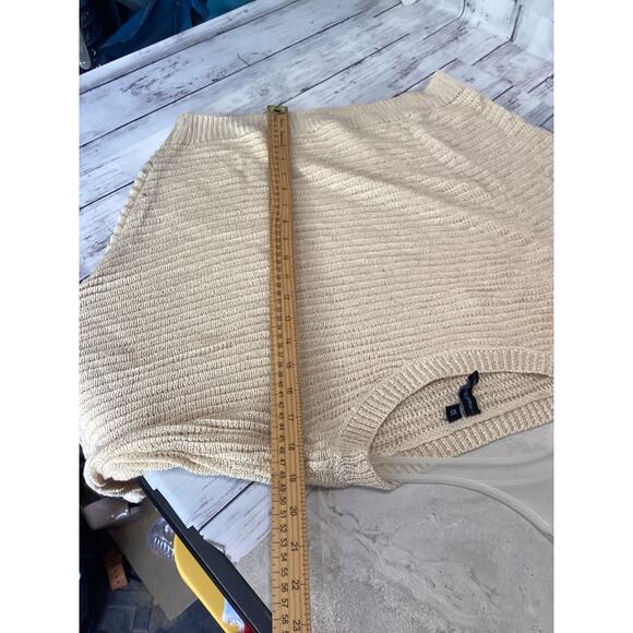 Moon & Madison Women's Lightweight Beige Fall/Summer Sweater Size XS - Picture 5 of 6